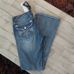Rock Revival Blue Boot Cut Jeans